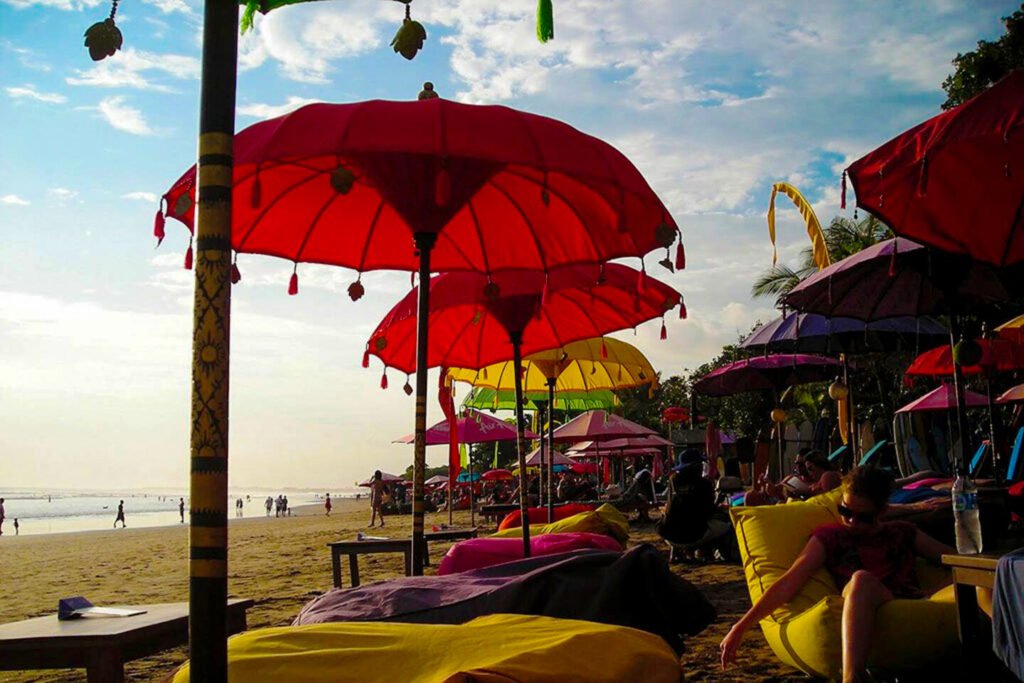 Seminyak beach just 5minutes walk ( Facility )