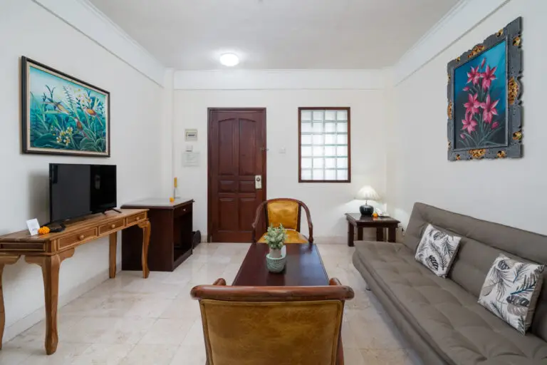 Livingroom kitchen 6264 Jayakarta legian Bali